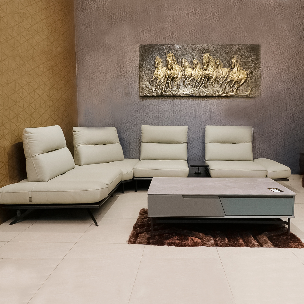 Leather Sofa Set Online India | Baci Living Room